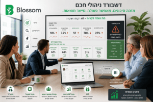 פיתוח דשבורד ניהולי - בלוסום